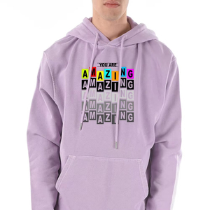 2025 New Arrival High Quality Comfortable Breathable 100% Cotton <b>Pullover</b> <b>Men</b> DTF Printed Hoodies Casual Style Unique Design - Product Image 1