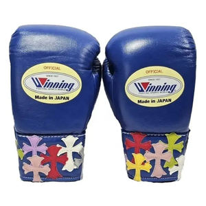 Venta al por mayor de guantes de boxeo de cuero puro impreso de alta calidad último diseño 3D personalizado entrenamiento de combate guantes de boxeo para adultos - Product Image 1