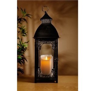 Classic <b>Silver</b> Metal <b>Lantern</b> Home Indoor/Outdoor Camping Floor <b>Lantern</b> With Glass Christmas Home Decorative <b>Lantern</b> - Product Image 3