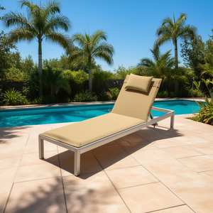 New Arrival Premium Quality Outdoor <b>Foam</b> Beach Lounger Cushion <b>Pad</b> Garden Sun Lounger Mat Pool Patio Chair-Wholesale 5510010602 - Product Image 3