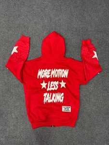 เสื้อฮู้ดดี้สไตล์วินเทจ 500gsm คุณภาพสูง ไม่มีภาษีในสหรัฐอเมริกา ผ้าเฟรนช์เทอร์รี่ ล้างสีแบบแอซิด ปักลาย ประดับคริสตัล - Product Image 6