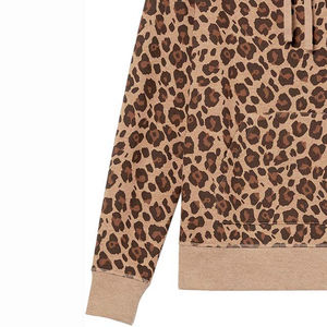 Nueva llegada de logotipo personalizado de las mujeres con capucha y pantalones cortos Set Venta caliente de las mujeres de ropa casual de dos piezas con capucha conjuntos para adultos - Product Image 6