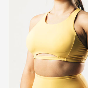 78% Nylon 22% Élasthanne Léger Col montant Dos nageur Sans couture Ourlet Femme Soutien moyen Une pièce Velours Teal Avant - Product Image 2