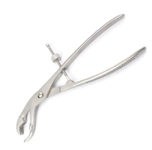 Rongeurs de hueso personalizadas, equipo de cirugía oral de 15cm, fórceps de sujeción de hueso de laboratorio médico, acero inoxidable alemán - Product Image 6