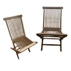 Teak <b>Wood</b> <b>Garden</b> <b>Chair</b> Minimalist Folding <b>Chair</b> Teak <b>Wood</b> Water Base Outdoor Furniture Direct Factory - Product Image 6