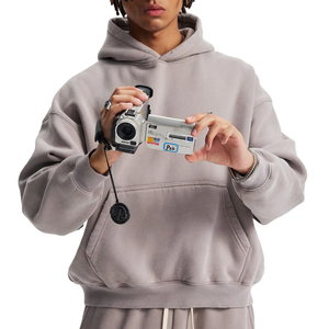 Nueva Llegada Sudadera con Capucha Bordada para Hombre, Ropa Deportiva de Invierno para Gimnasio, Entrenamiento Atlético, Talla Grande, Transpirable y Resistente - Product Image 2