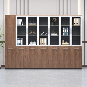 Modern Wooden Storage Cabinet Multi Layer <b>Office</b> Filing <b>Drawer</b> Bookshelf File Organizer Shelf Display Cupboard Commercial <b>Office</b> - Product Image 2