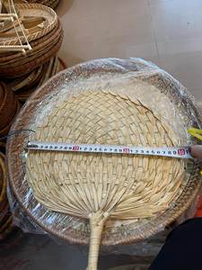 Tendance chaude décor bambou Handfan feuille de palmier Handfan artisanat produits naturels de la ferme Vigi - Product Image 5