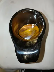 Chope à boire viking artisanale en corne de bœuf, chope à bière et à miel pour la décoration de Noël - Product Image 5