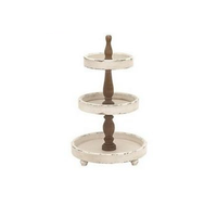 Support à gâteau à étages de forme moderne, fabricant et exportateur en gros, design personnalisé, fait main, écologique, toutes couleurs, en bois
