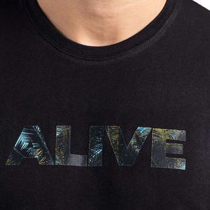 T-shirt à manches courtes unisexe 100% en coton de haute qualité en gros Logo personnalisé imprimé uni Vintage grande taille Jersey vierge pour hommes - Product Image 5