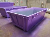 Offre Spéciale 6m empilable Marrell Bin Conteneurs à sauter Poubelles de recyclage Bennes à ordures pour le stockage des déchets Bennes à ordures de recyclage en métal et acier