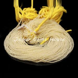 Nueva tendencia, collar amarillo, diseño de joyería con cuarzo limón Natural, cuentas de piedras preciosas sueltas microfacetadas, cuentas de piedra de moda - Product Image 3