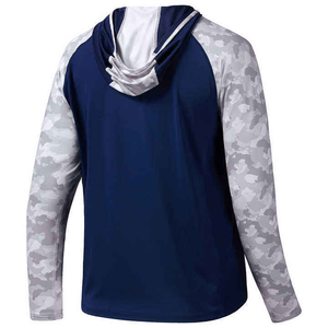 Sweat à capuche de pêche pour homme, vêtements de sport de pêche en plein air, sweat à capuche de pêche pour homme, léger, vêtements de pêche d'été pour homme - Product Image 3