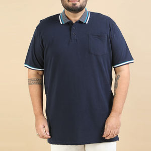 Services OEM sur mesure en coton de haute qualité grande taille polo pour hommes nouveau design polo en coton à manches courtes de couleur unie - Product Image 1