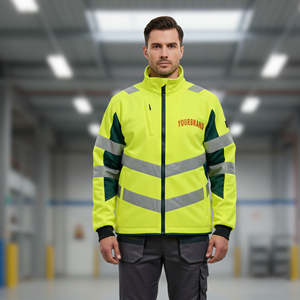 Chaqueta de Seguridad Reflectante de Alta Visibilidad para Exteriores, Precio de Referencia, Chaqueta de Seguridad Reflectante de la Mejor Calidad - Product Image 4