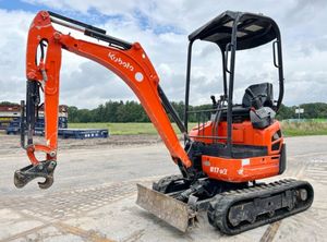 Para Kubota 1,7 Ton Mini Excavadora para Construcción Paisajismo Zero Tail Swing Core Gearbox Componentes Crawler Excavator Moving - Product Image 2