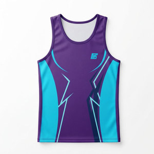 Débardeur de lutte sans manches, chemise d'entraînement athlétique légère, vêtements de sport performants pour la pratique et la compétition de lutte - Product Image 1