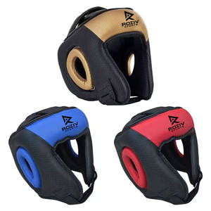 Protector de Cabeza de Boxeo Profesional de Alta Calidad, Cuero PU, Ajustable, Venta al Por Mayor a Bajo Precio - Product Image 1