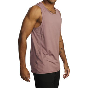 Logo personnalisé Gym débardeur pour hommes sport coton Muscle Singlet respirant sans manches voyage gilet décontracté musculation Fitness - Product Image 6