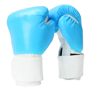 Fabricación profesional Guantes de boxeo de cuero hechos a medida DECENT FIGHT WEARS Cierre de gancho ajustable transpirable - Product Image 1