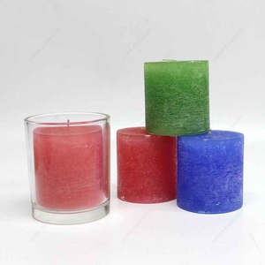 Factory Wholesale <b>White</b> Pink Purple Custom Size Paraffin <b>Candles</b> Smokeless and Eco-friendly Wedding <b>Pillar</b> <b>Candles</b> - Product Image 4