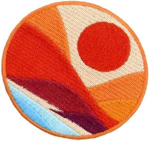 Patchs brodés de haute qualité Conception personnalisée Badges thermocollants pour chapeau et vêtements Usine-Prix pour la saison d'hiver - Product Image 4