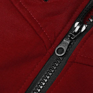 Nuevo Sudadera con capucha sin mangas para hombre Casual Slim Fit Zip up Cordón Chalecos con capucha lisos Precio al por mayor - Product Image 4