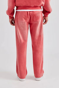 Pantalon Baggy pour hommes délavés vintage et personnalisés pantalon de survêtement streetwear lourd 450GSM pantalon de survêtement hip hop pour hommes - Product Image 5