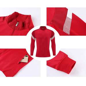 Survêtement de haute qualité pour hommes et femmes, streetwear, polaire doux, léger, respirant, confortable, extensible, design personnalisé, sport de gym - Product Image 4