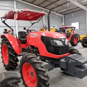 รถแทรกเตอร์ล้อ M6040 คุณภาพสูง 65 แรงม้า สำหรับเครื่องยนต์ ราคาแข่งขัน จัดส่งทั่วโลก รวมชิ้นส่วนหลัก ปั๊ม เกียร์ - Product Image 1