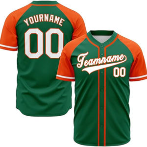 Camiseta de béisbol personalizada para hombre, uniforme de béisbol con logotipo bordado impreso Digital, camisetas de béisbol deportivas cómodas - Product Image 1