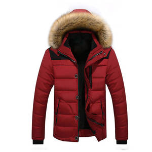 Chaqueta Parka de Invierno para Hombre, Talla Grande 6XL, Larga, Gruesa, con Cuello Alto, Capucha, Tejido Impermeable, Estampado Ligero, Chaqueta con Logotipo para Hombre - Product Image 6