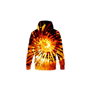 Qualité supérieure OEM Sweat à capuche pour hommes Tie Dye Vêtements d'hiver Style confortable Manches complètes Top Tendance Tie Dye Sweat à capuche pour adultes - Product Image 5