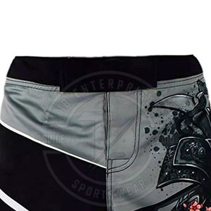 ¡Novedad de 2024! Pantalones cortos informales para hombre, 100% poliéster, cintura media, patrón sólido, ropa suave para lucha libre, teñido liso - Product Image 6