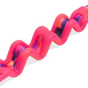 Laisse pour chien moderne de luxe Glitch 500, absorbant les chocs, en nylon et caoutchouc, motif uni, pour accessoires classiques de promenade canine - Product Image 2