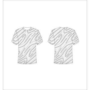เสื้อยืดแขนสั้นลายวัวสำหรับผู้ชาย คอกลม ทรงหลวม สไตล์ลำลอง ผ้าถักโพลีเอสเตอร์ Trackstar OEM แบรนด์ส่วนตัว TSI-G05-P0510 - Product Image 3