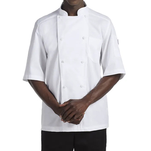 เครื่องแบบเชฟคุณภาพสูงเครื่องแบบเชฟดีไซน์ชั้นเยี่ยมชุดเชฟโลโก้ระดับมืออาชีพ - Product Image 4