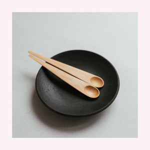 Cuillère de cuisine en bois sculptée à la main au design moderne, antiadhésive, résistante à la chaleur et durable pour chaque cuisine, au prix de gros - Product Image 6