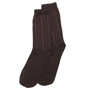 Men's <b>Socks</b> - Brown - Product Image 1