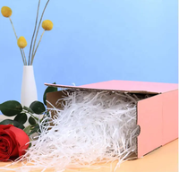 Logo personnalisé couleur rose envoi de boîtes en carton ondulé paquet d'expédition boîte d'expédition de vêtements boîte d'expédition postale