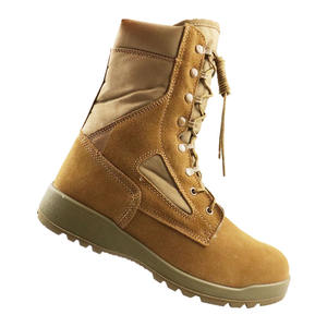 SONICE สวมการฝึกความต้านทานรองเท้าทะเลทรายรองเท้าเดินป่าโคโยตี้หนังต่อสู้ยุทธวิธีรองเท้ายุทธวิธี - Product Image 6