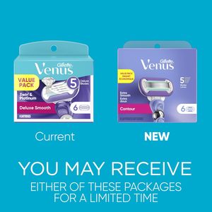 Gillette Venus-Recargas de cuchillas de afeitar para mujer, remolino, 6 unidades - Product Image 3