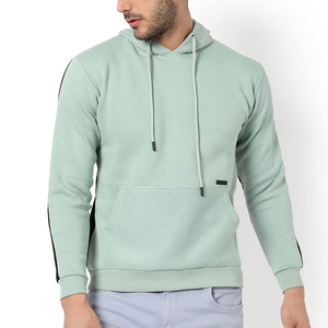Sweat-shirts pour hommes en molleton 100% coton léger de haute qualité, brodés sur mesure, service OEM - Product Image 4