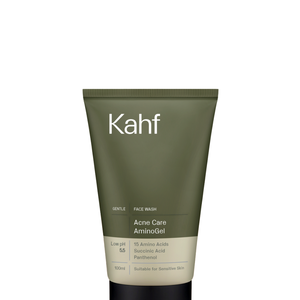 OEM ODM Kahf Soin de l'acné AminoGel Nettoyant visage 100 ml 100 ML panthénol acide succinique acide salicylique pour hommes doux faible pH Soin de l'acné - Product Image 4