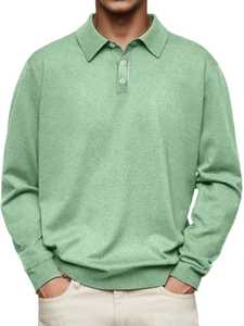 เสื้อโปโลแขนยาวสำหรับผู้ชายเสื้อโปโลแขนยาวแบบลำลอง220 - Product Image 2
