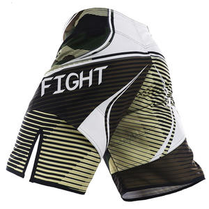 Servicios OEM, Precio Razonable, Shorts MMA Unisex de Diseño Personalizado, Casuales, Sólidos, de Cintura Media, Secado Rápido, Transpirables, de Spandex/Poliéster - Product Image 6