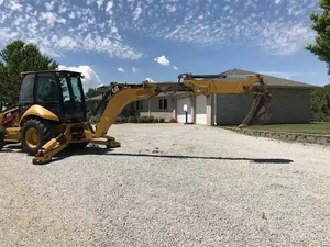 Retroexcavadora 416E Caterpillar bastante usada 420F 430F Maquinaria original Cargador de 8 toneladas - Product Image 5