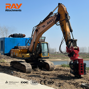 ตัวขับเสาเข็มจับด้าน SV30 (CE/ISO) -เครื่องขุด13-18T มอเตอร์ omfb แรง206-297KN เครื่องทดสอบแนวตั้ง - Product Image 4