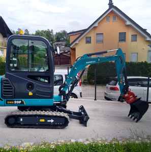 Miniexcavadora Sunward SWE 20F de Alto Rendimiento, 1.94T, Diésel, Compacta, con Sistema Hidráulico Auxiliar - Product Image 1